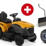 Stiga Rasentraktor Estate 598 W Special HONDA – Winterpaket mit Schneeschild und Schneeketten