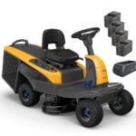 Stiga Aufsitzmäher Swift 372e -inkl. 4x 5 Ah Akkus und 1x Ladegerät